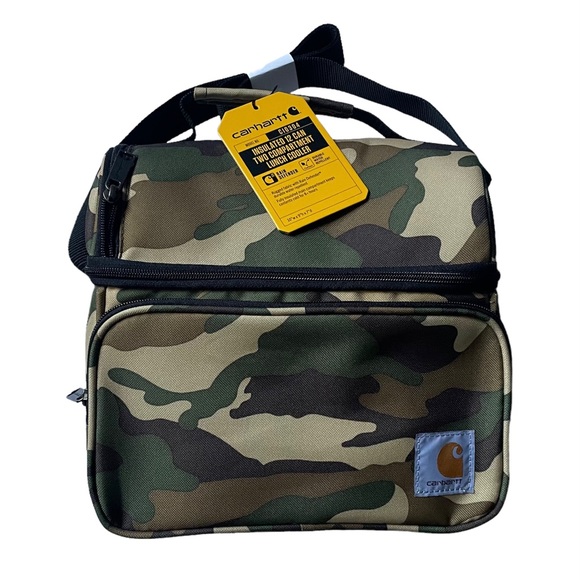 carhartt camo lunch bag